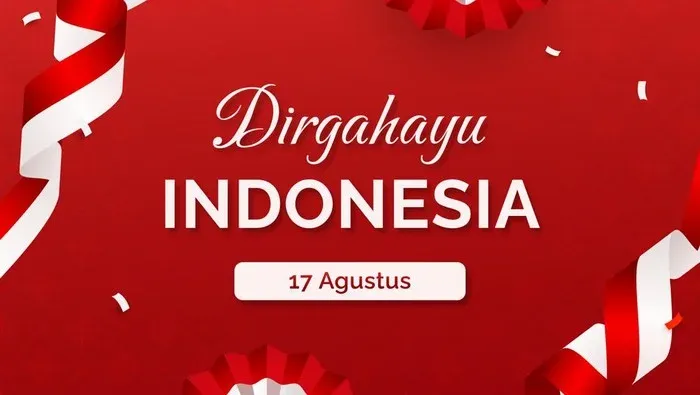 Ilustrasi dirgahayu indonesia